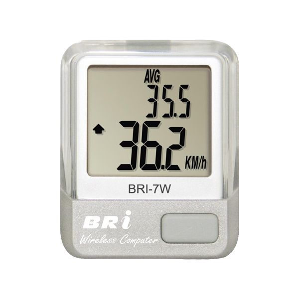 Велокомпьютер Echowell Bri-7W, 7 функций, беспроводной, цвет титан Велокомпьютер Echowell Bri-7W, 7 функций, беспроводной, цвет титан