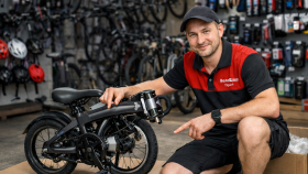 Сборка складного велосипеда