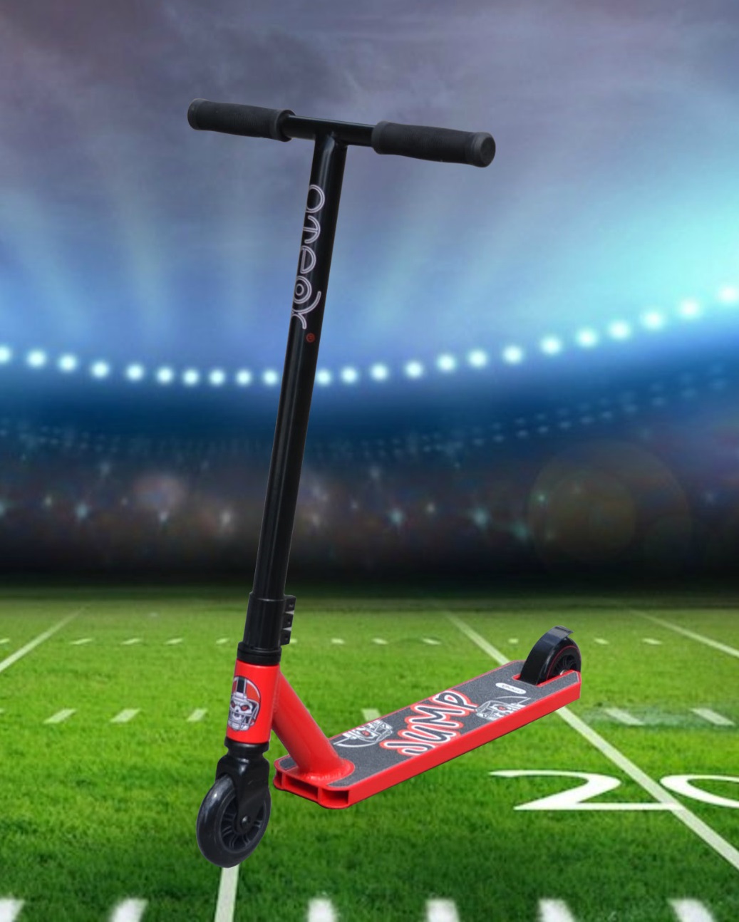 Самокат трюковый ATEOX JUMP 2020 (Черный/Красный) Самокат трюковый ATEOX JUMP 2020 (Черный/Красный)