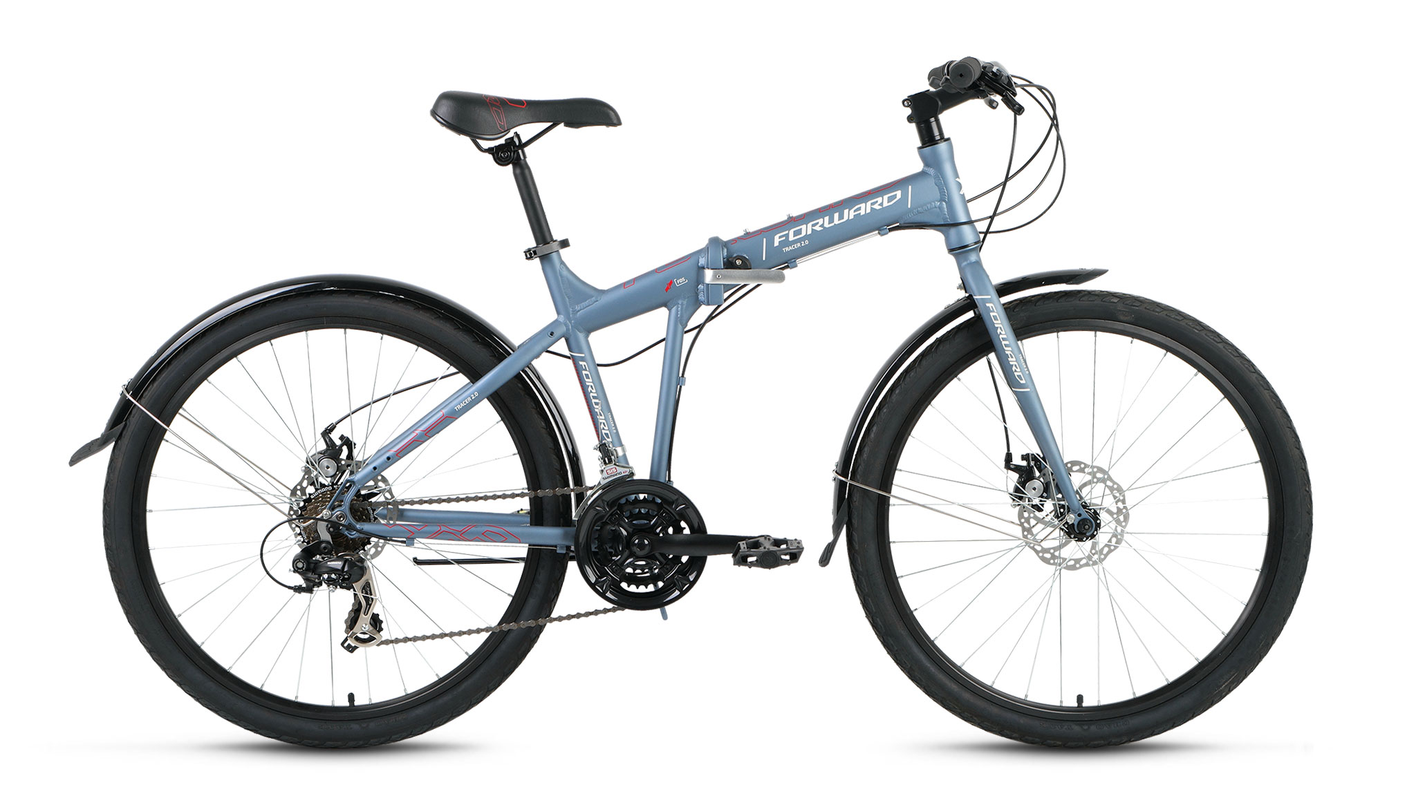Горный складной велосипед FORWARD TRACER 26 2.0 disc (2019) Горный складной велосипед FORWARD TRACER 26 2.0 disc (2019)