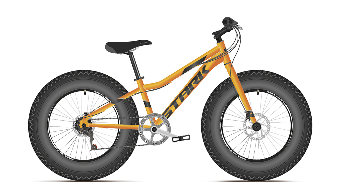 Фэтбайк STARK Rocket Fat 24.2 D (2021) Фэтбайк STARK Rocket Fat 24.2 D (2021)