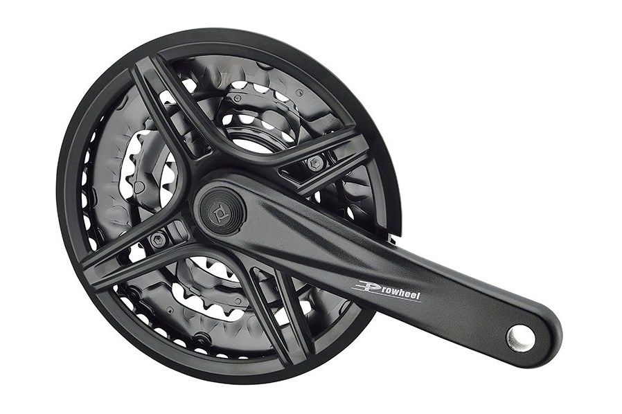 Система PROWHEEL TS-CU02*175mm,(44/32/22)AL-6061-T6,CHAINLINE:50,под квадрат ,черный Система PROWHEEL TS-CU02*175mm,(44/32/22)AL-6061-T6,CHAINLINE:50,под квадрат ,черный