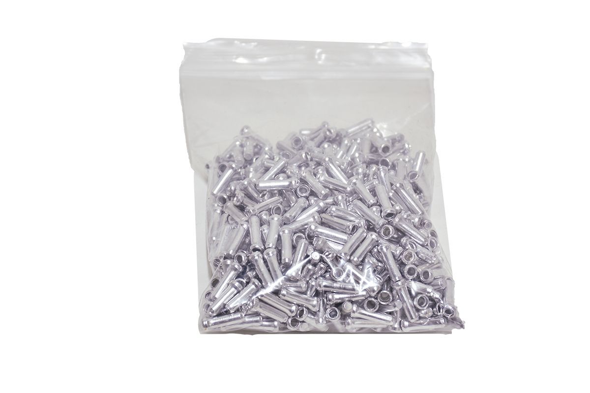 Наконечник троса JUCHUANG, универсальный,алюм. упаковка 500шт. Наконечник троса JUCHUANG, универсальный,алюм. упаковка 500шт.