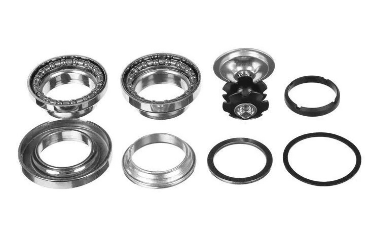 Рулевая колонка NECO H825 25,4mm,MTB, серебристая Рулевая колонка NECO H825 25,4mm,MTB, серебристая