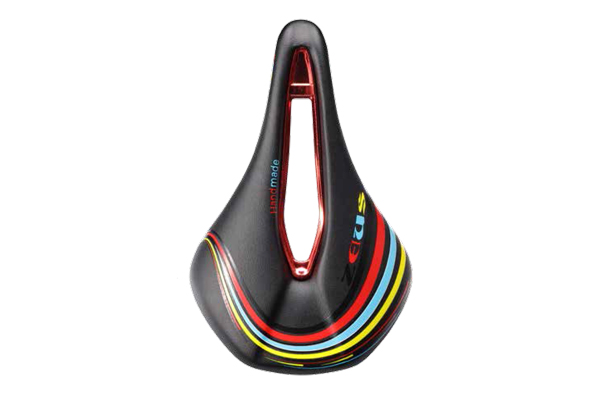 Седло ZEUS Z-S50 MTB Sport 245*155mm,рельсы сталь,анатомическое,черный\радужный,270гр Седло ZEUS Z-S50 MTB Sport 245*155mm,рельсы сталь,анатомическое,черный\радужный,270гр