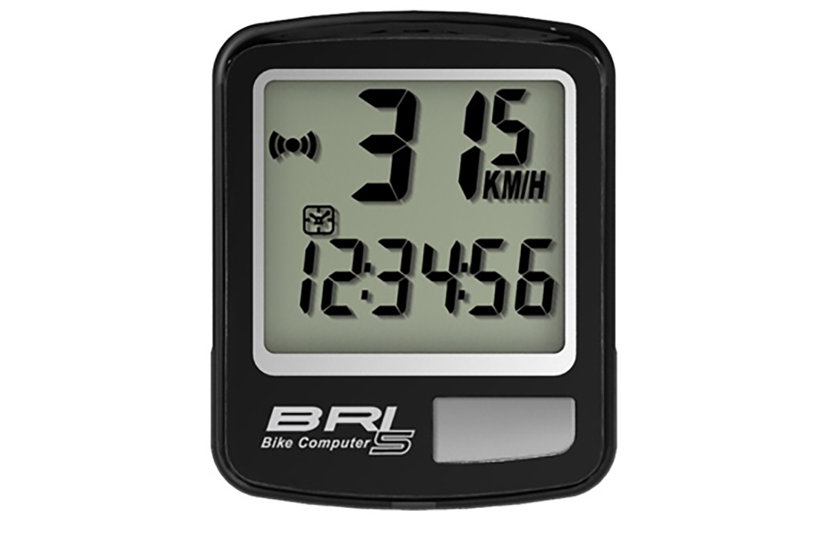 Велокомпьютер Echowell New Bri-5, 5 функций, проводной, черный Велокомпьютер Echowell New Bri-5, 5 функций, проводной, черный