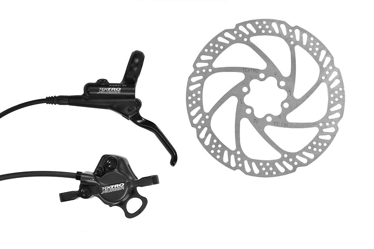 Тормоз дисковый гидравлический,перед.Tektro HD-M290F,ручка тор.с адапт,гидролиния 850мм,ротор 160мм Тормоз дисковый гидравлический,перед.Tektro HD-M290F,ручка тор.с адапт,гидролиния 850мм,ротор 160мм