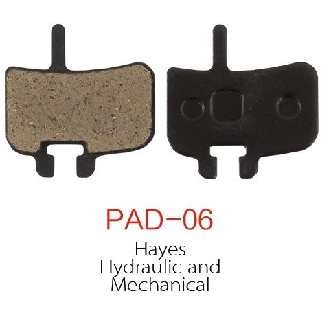 Колодки тормозные Repute Pad 06 для дисковых тормозов Hayes Hydraulic & Mechanical, в упаковке Колодки тормозные Repute Pad 06 для дисковых тормозов Hayes Hydraulic & Mechanical, в упаковке