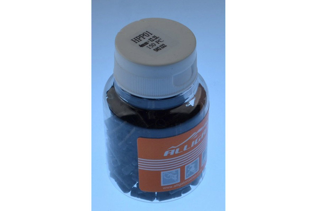 Наконечник оплетки LY-HРР01, 4х12мм, черная, упак. 100шт. Наконечник оплетки LY-HРР01, 4х12мм, черная, упак. 100шт.