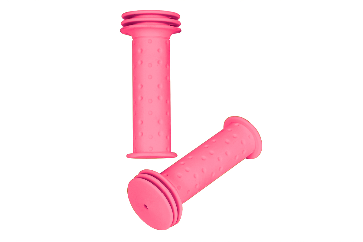 Грипсы XH-G143 100mm, резина, розовые Грипсы XH-G143 100mm, резина, розовые