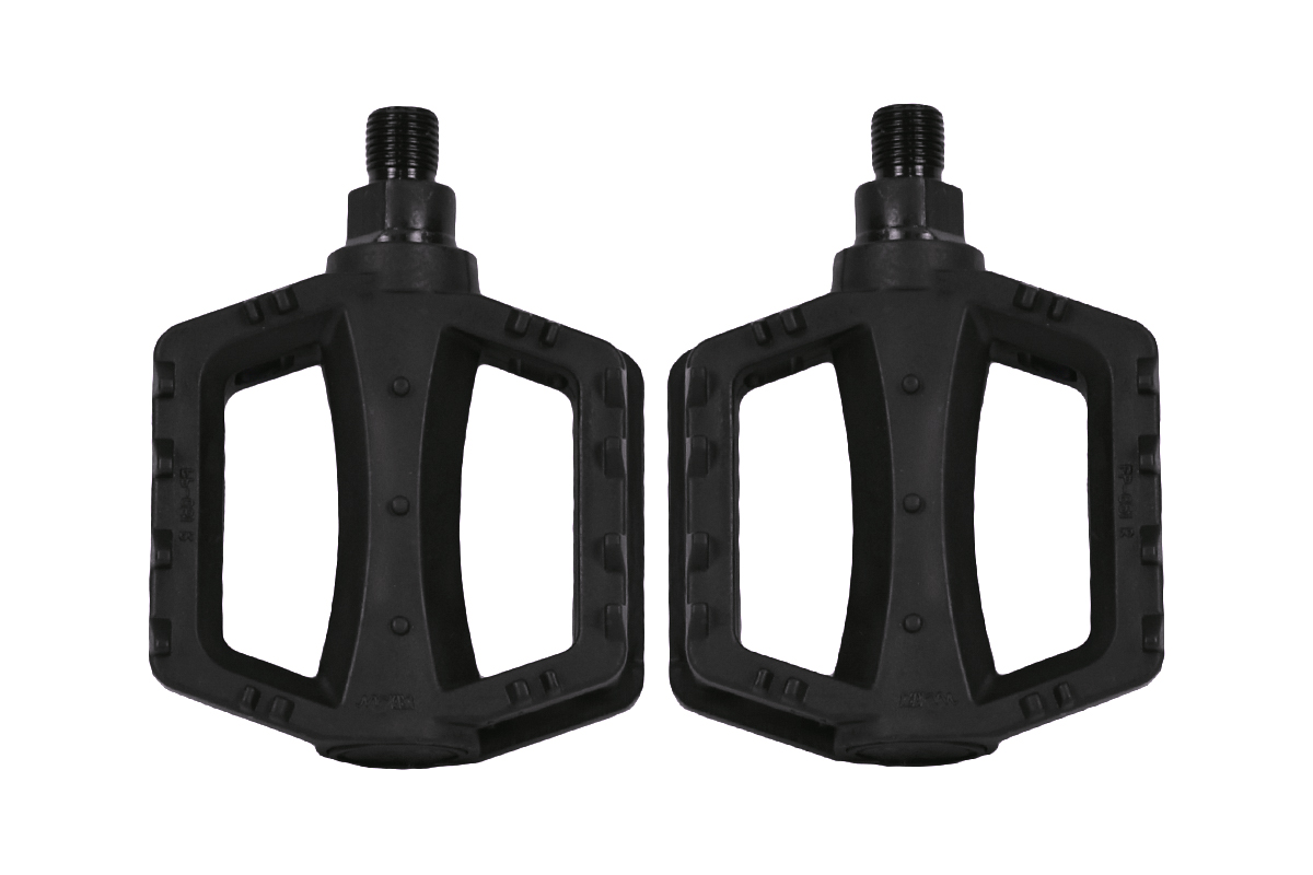 Педали FEIMIN FP-651,95*78мм,1\2"моноблок пластик,стальная ось,12мм,300гр,черные Педали FEIMIN FP-651,95*78мм,1\2"моноблок пластик,стальная ось,12мм,300гр,черные