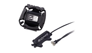 База для проводных велокомпьютеров Sigma, 00428, с проводом и датчиком,крепление на руль База для проводных велокомпьютеров Sigma, 00428, с проводом и датчиком,крепление на руль