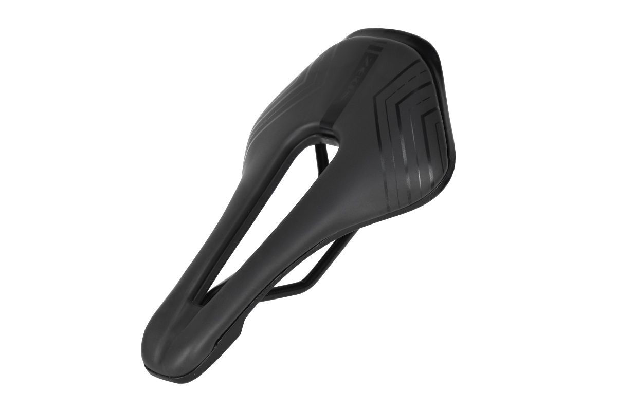 Седло ZEUS Z-S40 Road 245*150mm,рельсы сталь,анатомическое,пластиковый бампер,черное Седло ZEUS Z-S40 Road 245*150mm,рельсы сталь,анатомическое,пластиковый бампер,черное