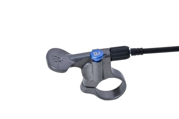 Вилка GRINZ ES-547 HRLO AIR 29"1.1\8"ход120мм, воздушная, локаут гидравлический, магний, под ось 15мм, безрезьбовая, белая\черная\золотая, 1,8кг. без оси!