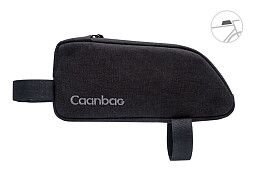 Сумка велосипедная нарамная "Пенал"caanbag CAAN-TR-37BL