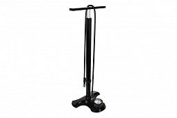 Насос AIRBONE ZT-911B1-A15-BK,напольный,манометр,Т-ручка,выс. дав,угловая насадка,авто/вело,черный Насос AIRBONE ZT-911B1-A15-BK,напольный,манометр,Т-ручка,выс. дав,угловая насадка,авто/вело,черный